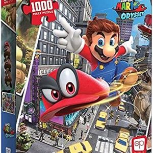 USAOPOLY Super Mario Odyssey Snapshots 1000 Piece Jigsaw Puzzle